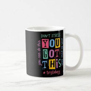 Sie Got den Testtesttag mit dem Stress-Rock des Do Kaffeetasse