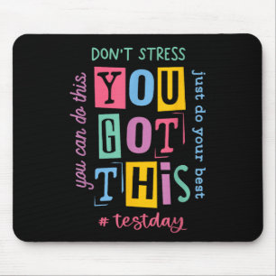 Sie Got den Testtesttag mit dem Stress-Rock des Do Mousepad