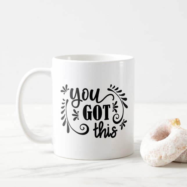 Sie got diese Kaffee-Tasse Kaffeetasse (Mit Donut)