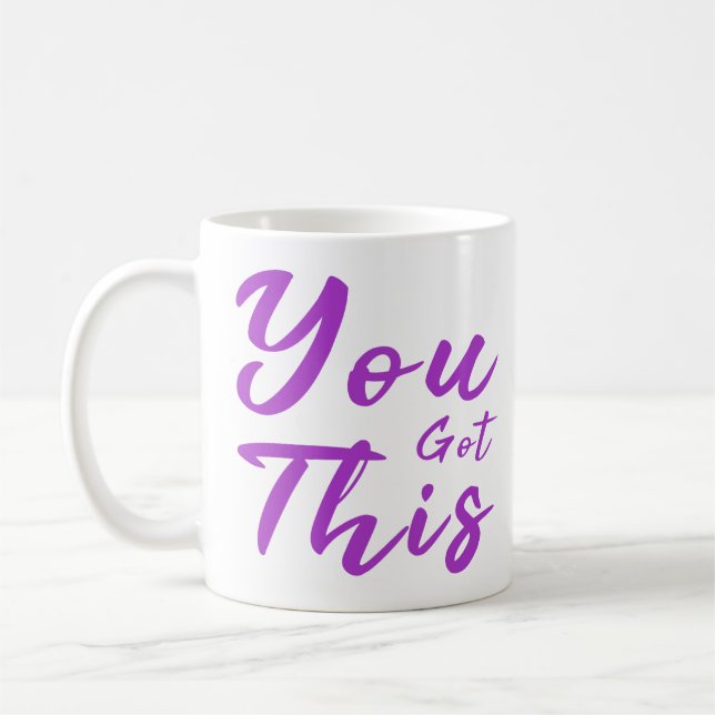 Sie got diese motivierend Inspirational Typografie Kaffeetasse (Links)