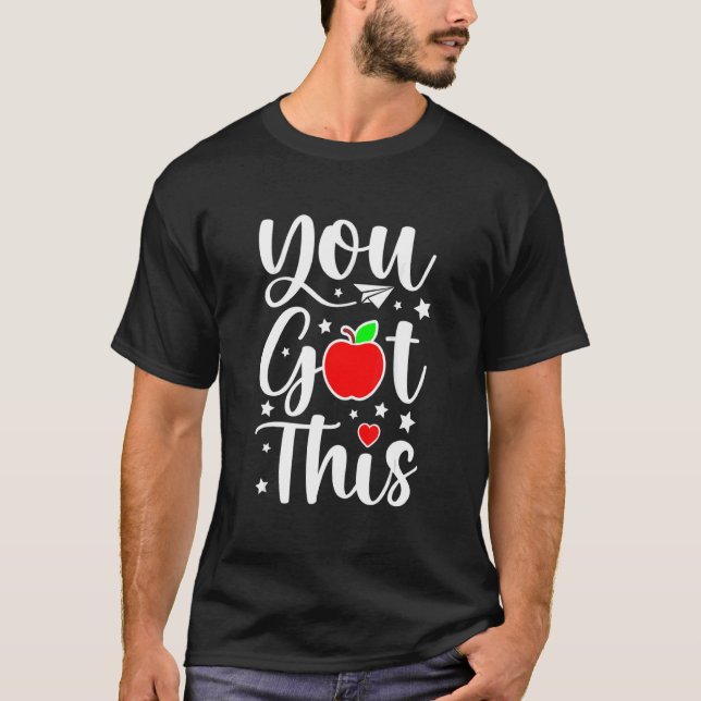 Sie Got diesen Lehrer Student Testing Day T-Shirt (Vorderseite)