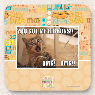 Sie got mich Bänder!! Getränkeuntersetzer