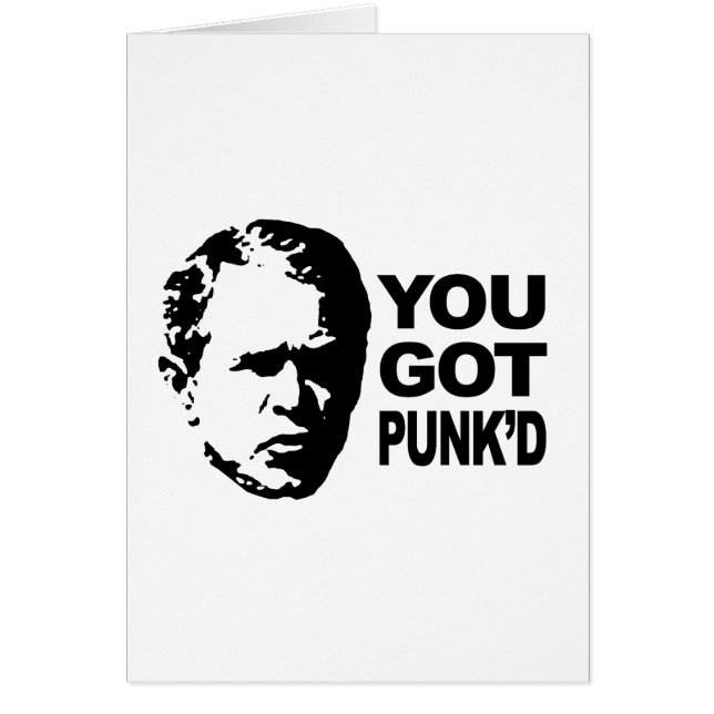 Sie got punk'd (Vorne)