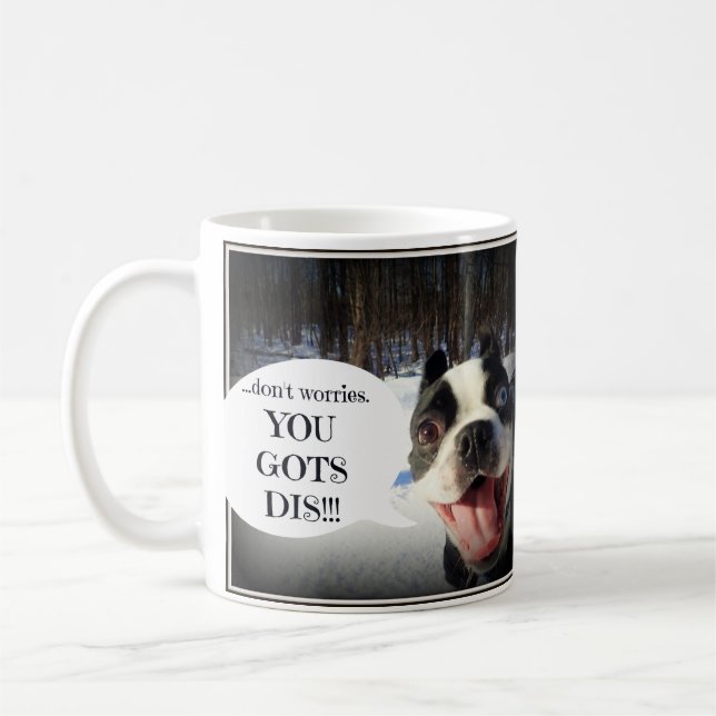 SIE GOTS DIS! Milo-Kaffee-Tasse Kaffeetasse (Links)