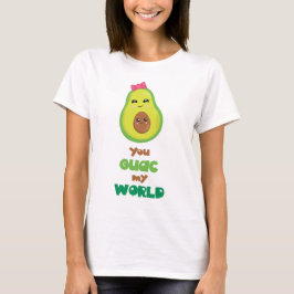 Sie Guac mein Weltavocadowortspiel T-Shirt