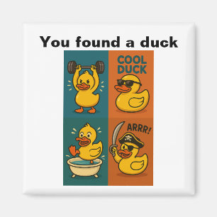 Sie haben auf einem Kreuzfahrtschiff eine Ente - G Magnet