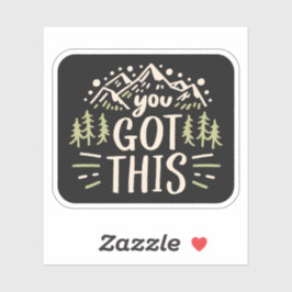 Sie haben das got aufkleber