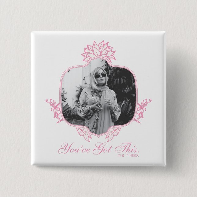 Sie haben das Got - die weiße Lotus Button (Vorderseite)