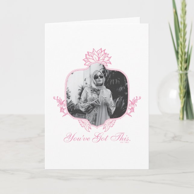 Sie haben das Got - die weiße Lotus Karte (Vorderseite)