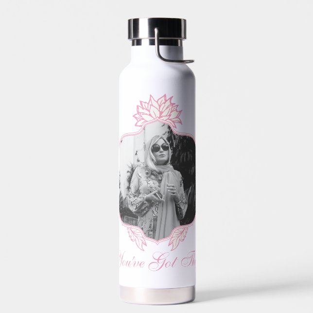 Sie haben das Got - die weiße Lotus Trinkflasche (Links)