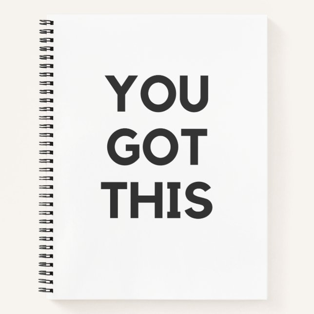 Sie haben das got notizbuch (Vorderseite)