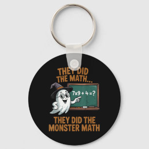 Sie haben das Monster-Mathe-Lehrer-Halloween-Kostü Schlüsselanhänger