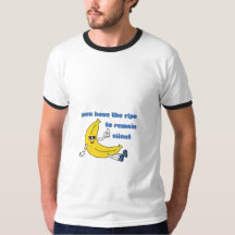 Sie haben das Recht zu schweigen Lustiges Banana T