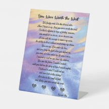 Sie haben das Schild/Liebe/Geschenk Pe warten wert