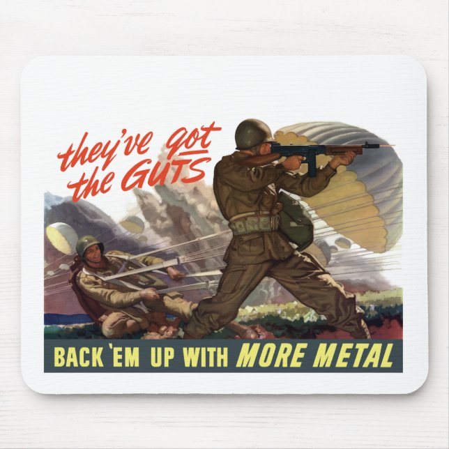 Sie haben die Eingeweide -- WW2 Mousepad (Vorne)