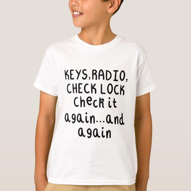 Sie haben die Locks richtig überprüft T-Shirt