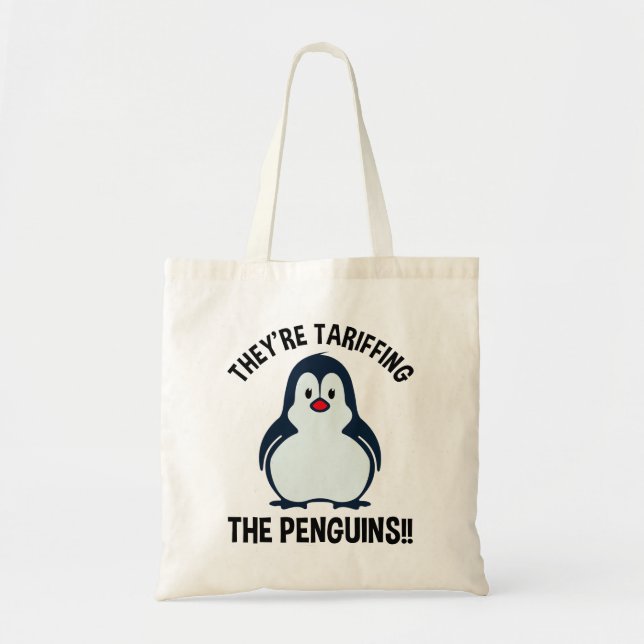 Sie haben die Pinguine gezaubert!! Tragetasche (Vorne)