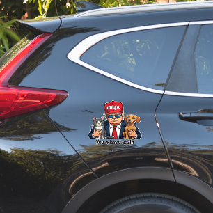 Sie haben die Wahl von Trump für Haustiere wieder Aufkleber