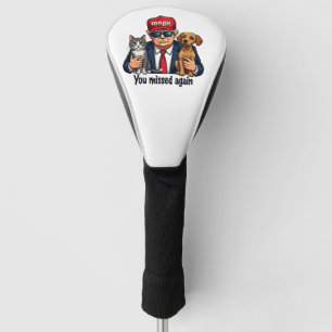 Sie haben die Wahl von Trump für Haustiere wieder  Golf Headcover