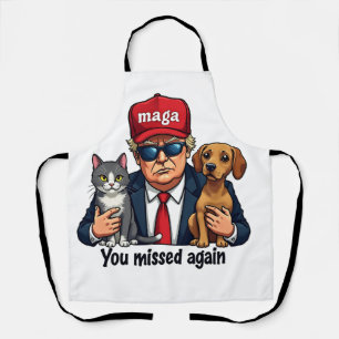 Sie haben die Wahl von Trump für Haustiere wieder Schürze