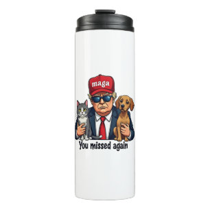 Sie haben die Wahl von Trump für Haustiere wieder  Thermosbecher