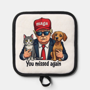 Sie haben die Wahl von Trump für Haustiere wieder  Topflappen