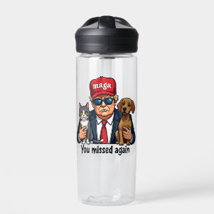Sie haben die Wahl von Trump für Haustiere wieder Trinkflasche