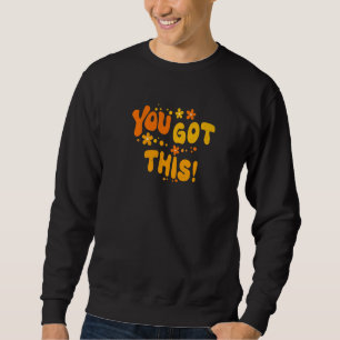 Sie haben diese Bohemische Textgrafik im Retro-Sti Sweatshirt