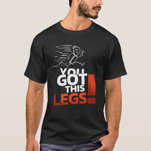 Sie haben diese Laufbeinfüße T-Shirt (Vorderseite)