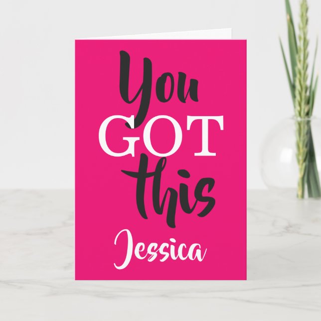 Sie haben diesen Individuelle Name Got Karte (Vorderseite)