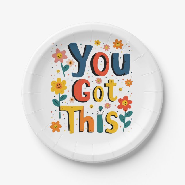 Sie haben diesen Test für Lehrer Got Pappteller (Vorderseite)