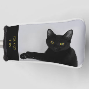 Sie haben dieses Foto der Schwarzen Katze Got Golf Headcover