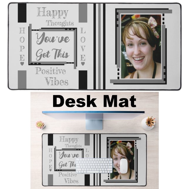 Sie haben dieses Foto grau schwarz got Schreibtischunterlage (Von Creator hochgeladen)