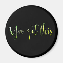 Sie haben dieses Greenly Green Zuhause Office-Mana Magnet