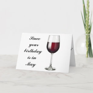 "SIE" HABEN EIN ***MAI GEBURTSTAG*** HOFFEN ES IST KARTE