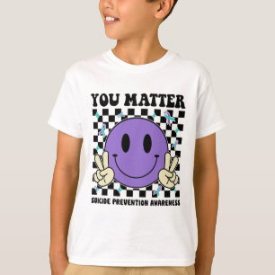 Sie haben ein Problem mit der Aquamarinen Lila Rib T-Shirt