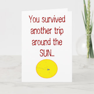 Sie haben eine weitere Reise um die SUN überlebt.. Karte