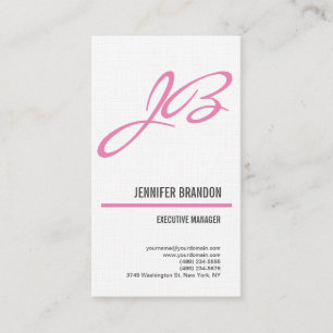 Sie haben einen Minimalistischen modernen Schlicht Visitenkarte