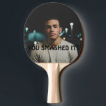 Sie haben es Personalisierten Glückwunsch gestrich Tischtennis Schläger<br><div class="desc">Sie schluckten es Gratulation Personalisiert Pong Paddle ...  einfach fügen Sie Ihr eigenes Foto und Text zu diesem großen Paddel .. einfach zu personalisieren .. personalisierbare Fotovorlage Sportgeräte von Ricaso - perfekte Geschenkideen für Absolventen etc.</div>