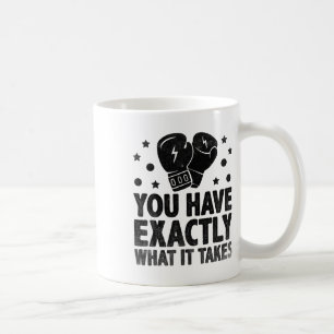 Sie haben genau das, was Boxer Sport Athlet brauch Kaffeetasse