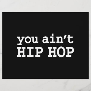 Sie haben kein HIP HOP Flyer