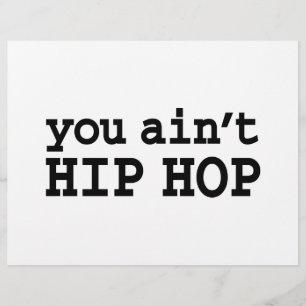 Sie haben kein HIP HOP Flyer