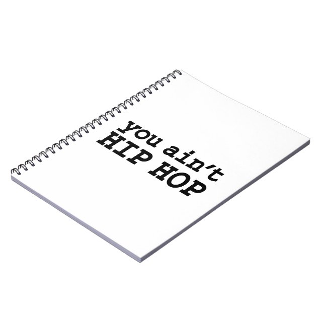 Sie haben kein HIP HOP Notizblock (Linke Seite)