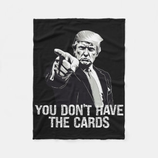 Sie haben keine Karten Donald Trump USA gegen Ukra Fleecedecke