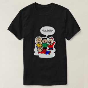 Sie haben Kenny getötet! Lustiger Cartoon-Mashup T-Shirt