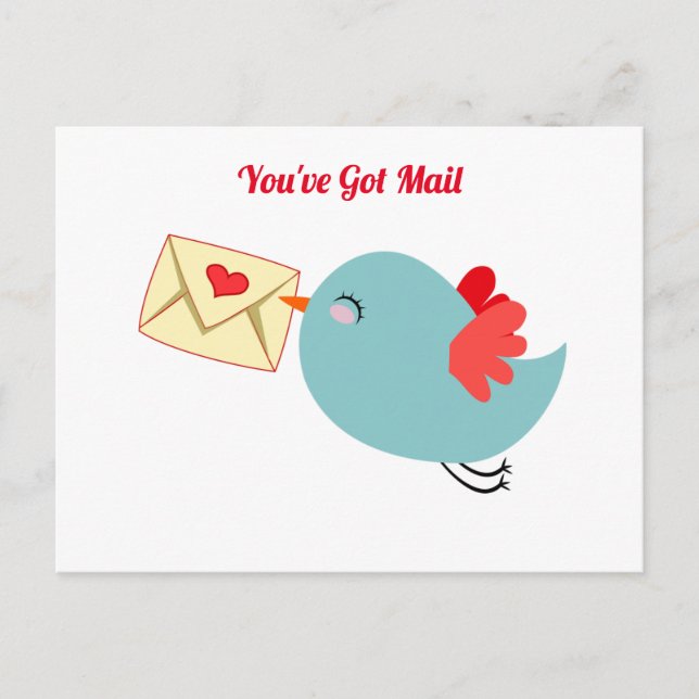 Sie haben Mail Got Postkarte (Vorderseite)