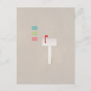 Sie haben Mail Got Postkarte