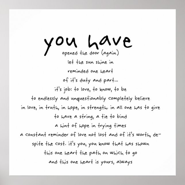 Sie haben... poster (Vorne)