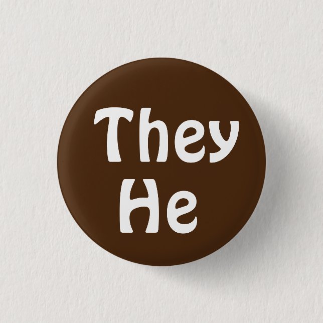 Sie haben Pronouns Button (Vorderseite)