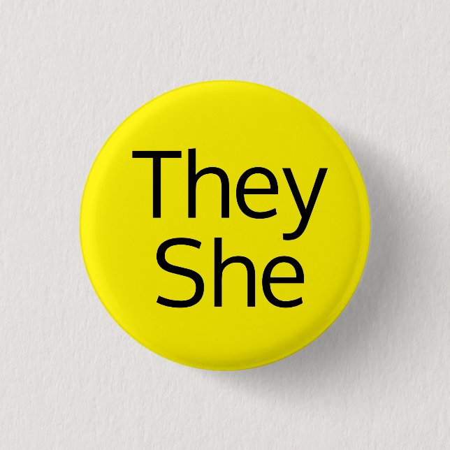Sie haben Pronouns Button (Vorderseite)